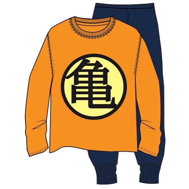 Dragon Ball Kanji Kame gyerek pizsama termékfotó