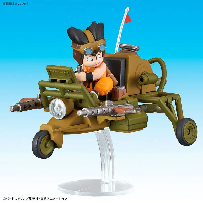 Dragon Ball Mecha Kollekció Son Goku Jet Buggy modell készlet figura 8cm termékfotó