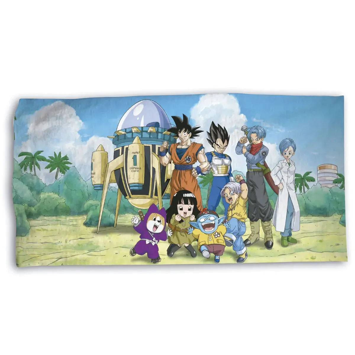 Dragon Ball pamut strand törölköző termékfotó
