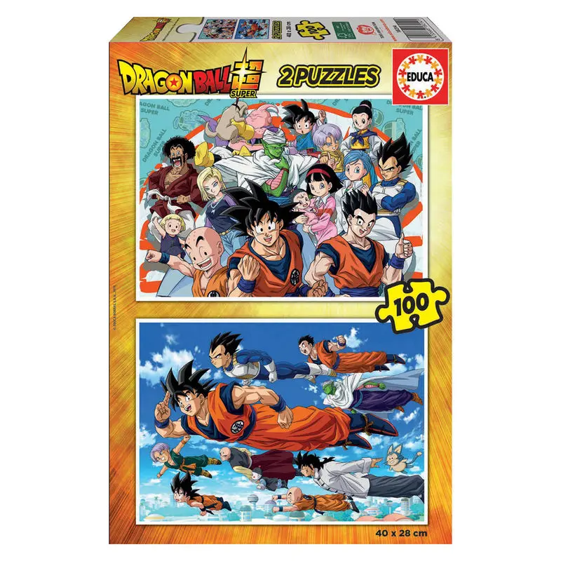 Dragon Ball Super puzzle 2x100pcs termékfotó