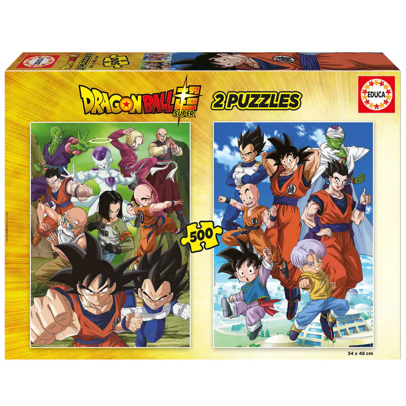 Dragon Ball puzzle 2x500pcs termékfotó