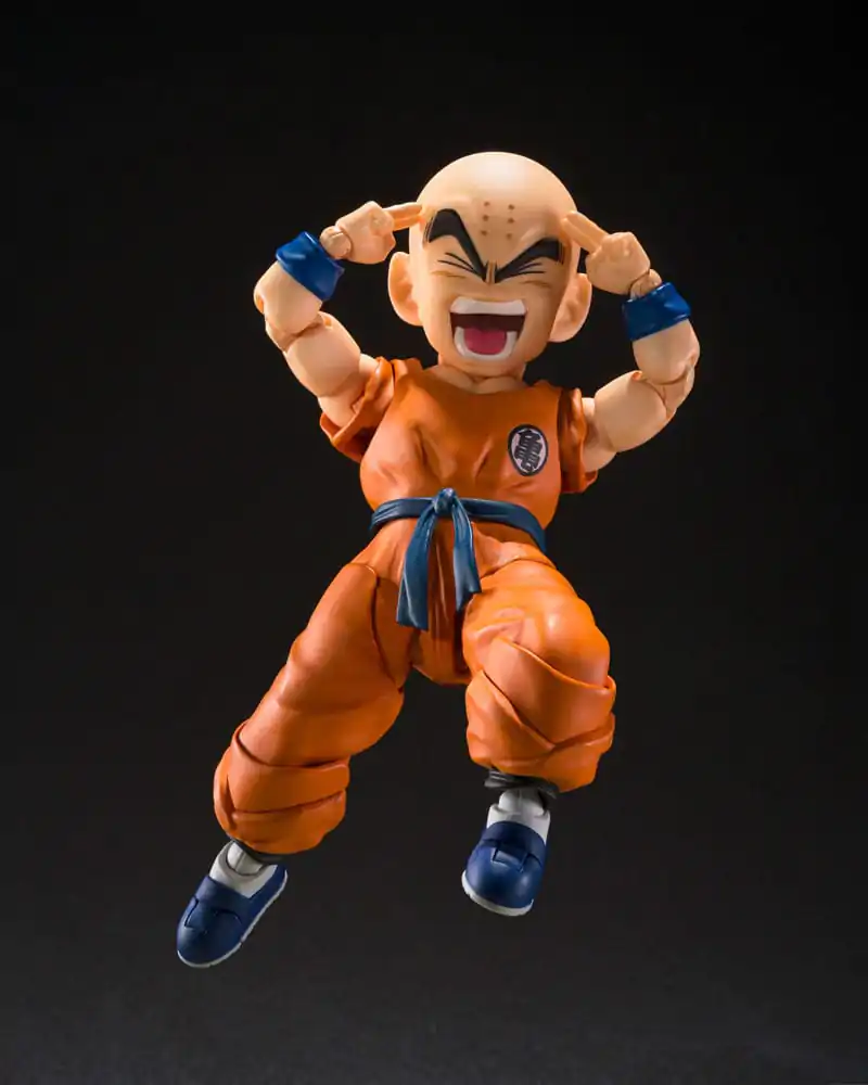 Dragon Ball S.H.Figuarts akciófigura Krillin Son Goku´s old Friend 11 cm termékfotó