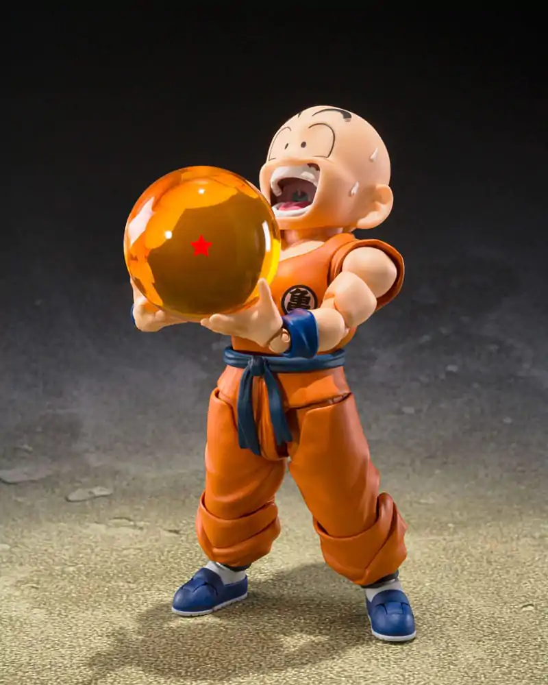 Dragon Ball S.H.Figuarts akciófigura Krillin Son Goku´s old Friend 11 cm termékfotó