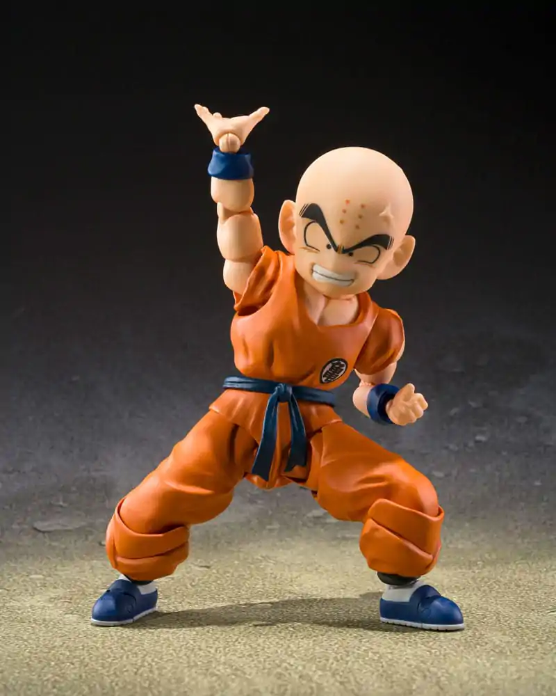 Dragon Ball S.H.Figuarts akciófigura Krillin Son Goku´s old Friend 11 cm termékfotó
