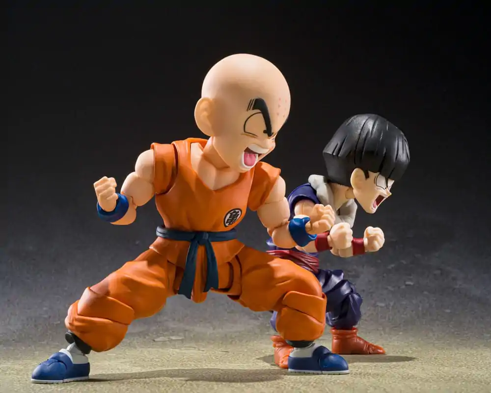 Dragon Ball S.H.Figuarts akciófigura Krillin Son Goku´s old Friend 11 cm termékfotó