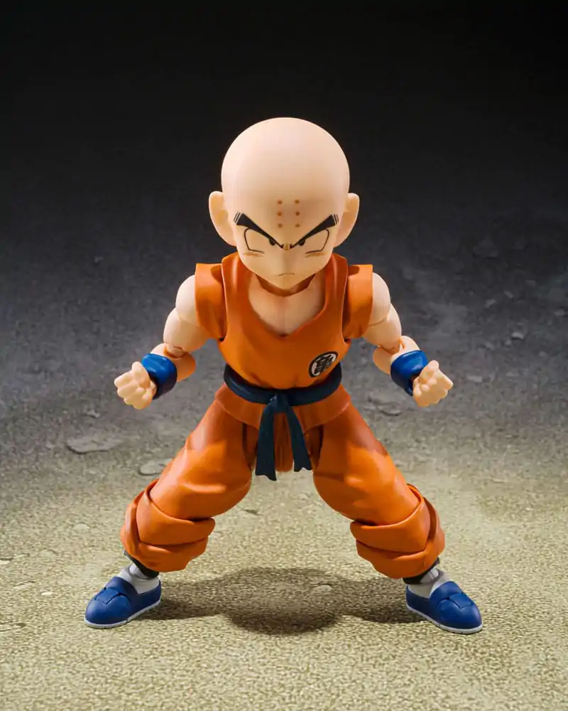 Dragon Ball S.H.Figuarts akciófigura Krillin Son Goku´s old Friend 11 cm termékfotó
