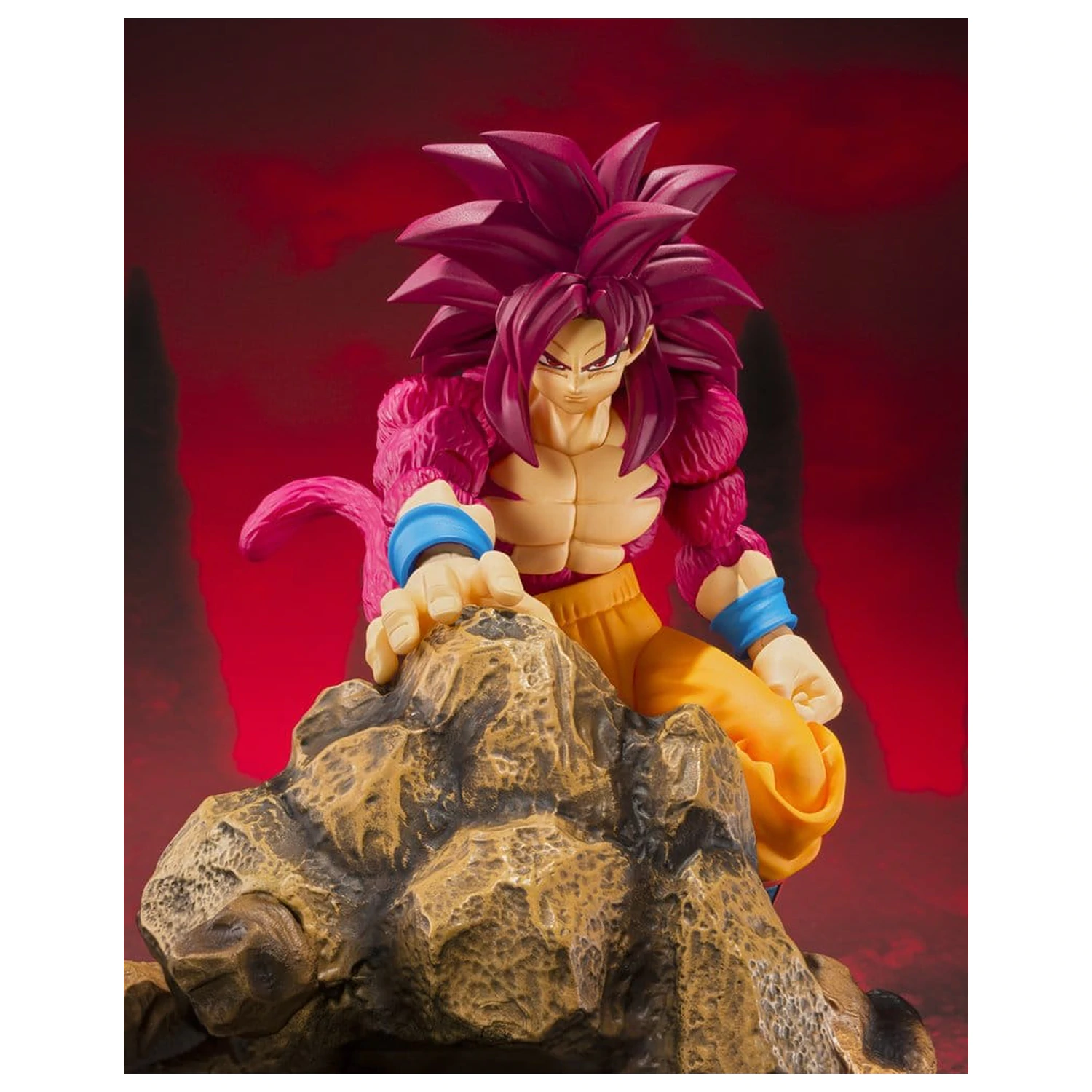 Dragon Ball S.H. Figuarts akciófigura Super Saiyan 4 Son Goku -Daima- 15 cm termékfotó