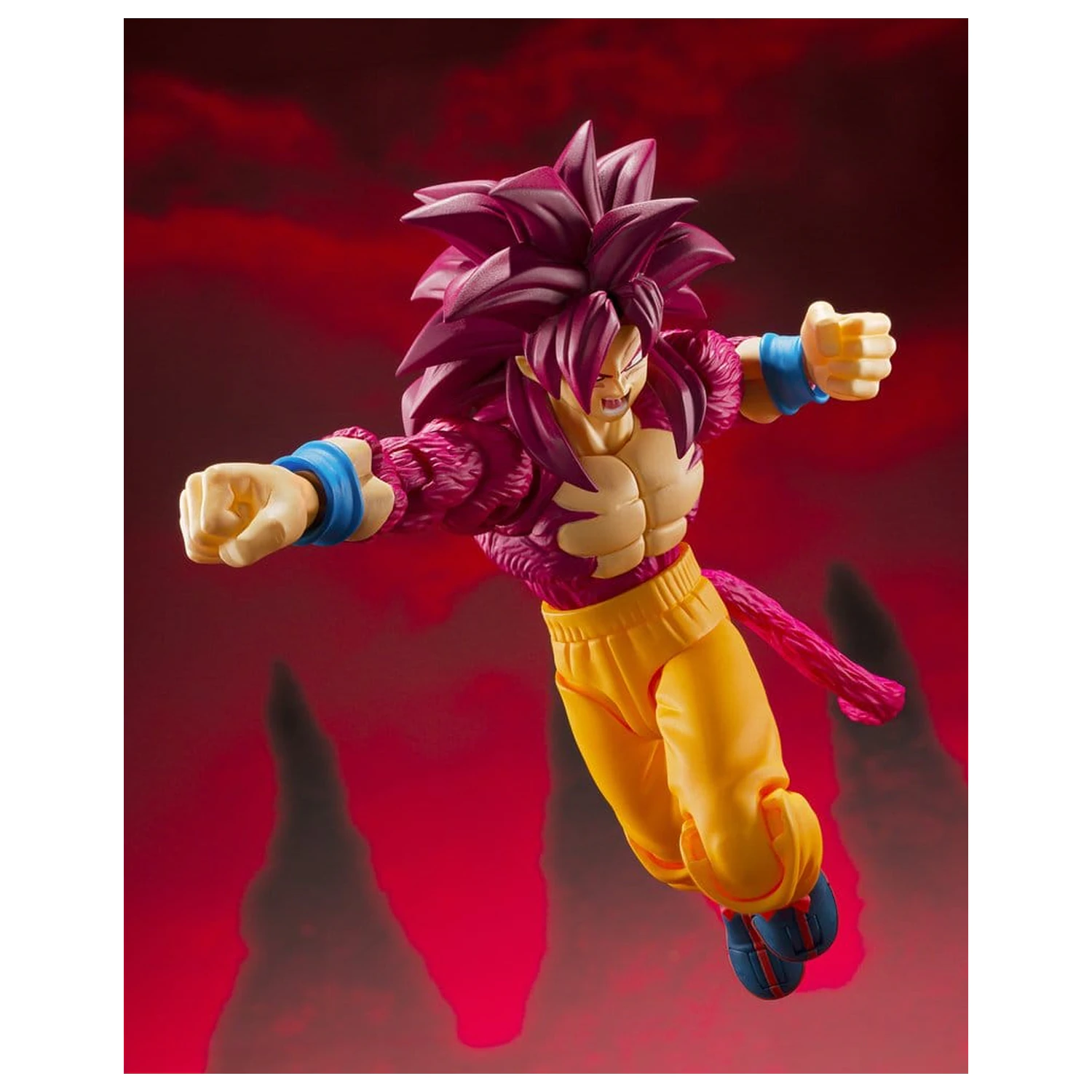 Dragon Ball S.H. Figuarts akciófigura Super Saiyan 4 Son Goku -Daima- 15 cm termékfotó