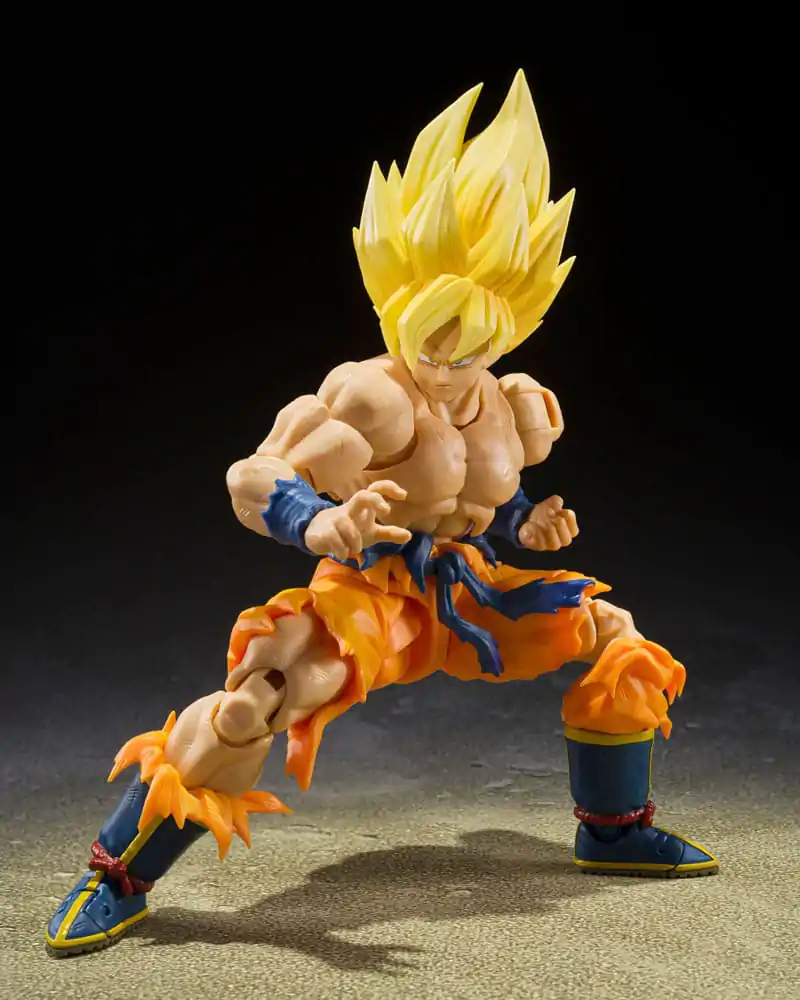 Dragon Ball S.H. Figuarts akciófigura Super Saiyan Son Goku Legendary Super Saiyan (Best Selection) 15 cm termékfotó