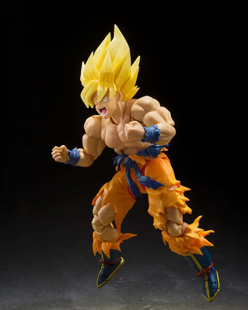 Dragon Ball S.H. Figuarts akciófigura Super Saiyan Son Goku Legendary Super Saiyan (Best Selection) 15 cm termékfotó