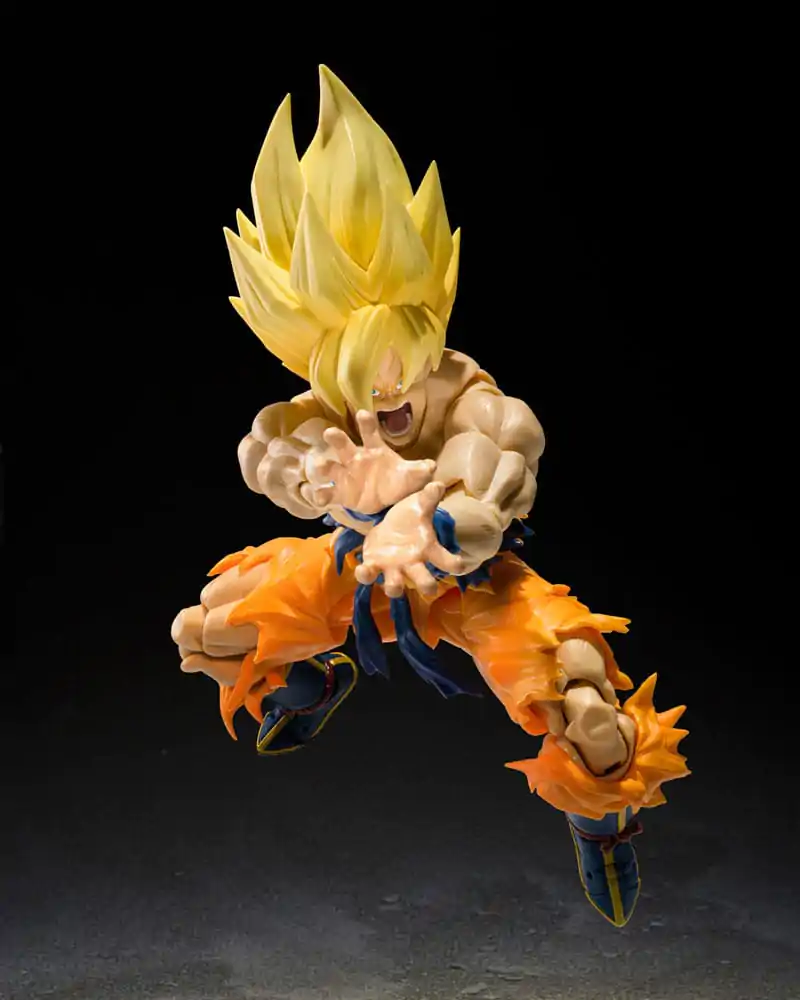 Dragon Ball S.H. Figuarts akciófigura Super Saiyan Son Goku Legendary Super Saiyan (Best Selection) 15 cm termékfotó