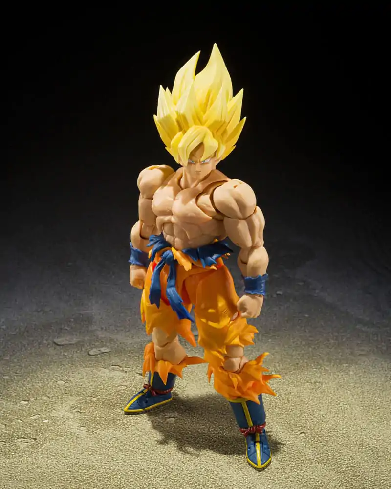 Dragon Ball S.H. Figuarts akciófigura Super Saiyan Son Goku Legendary Super Saiyan (Best Selection) 15 cm termékfotó