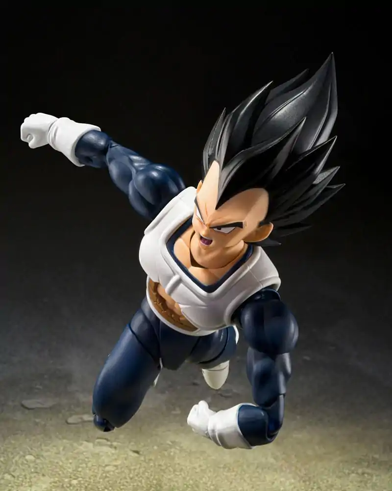 Dragon Ball S.H. Figuarts akciófigura Vegeta Old Battle Clothes 14 cm termékfotó