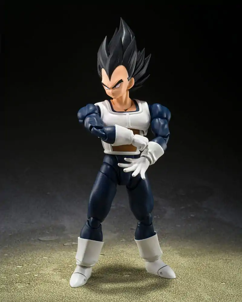 Dragon Ball S.H. Figuarts akciófigura Vegeta Old Battle Clothes 14 cm termékfotó