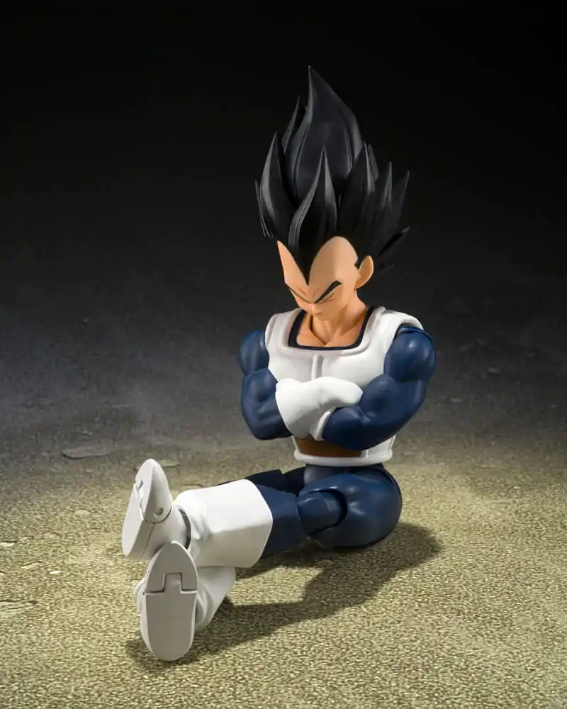 Dragon Ball S.H. Figuarts akciófigura Vegeta Old Battle Clothes 14 cm termékfotó