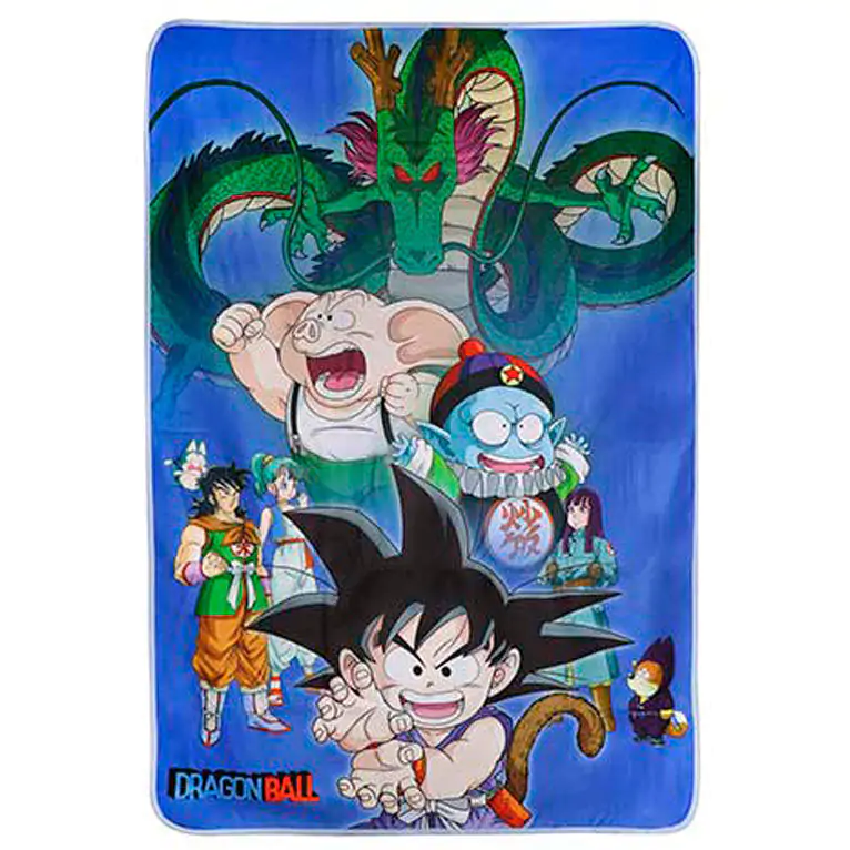 Dragon Ball Shenron and Heroes pléd takaró termékfotó