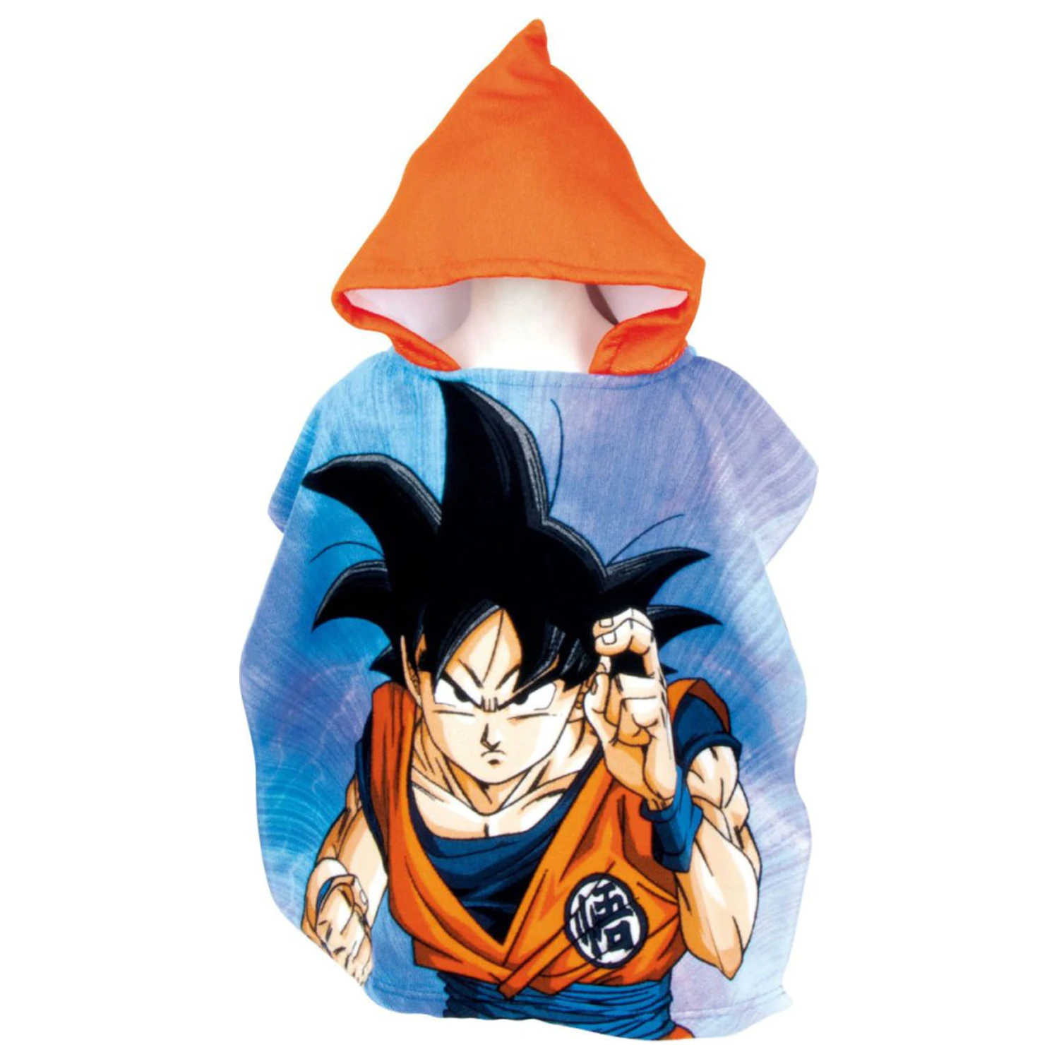 Dragon Ball Son Goku strand törölköző poncsó termékfotó