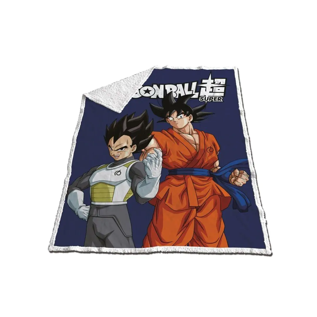 DRAGON BALL SUPER Sherpa Decke 120x150cm Son Goku & Vegeta termékfotó