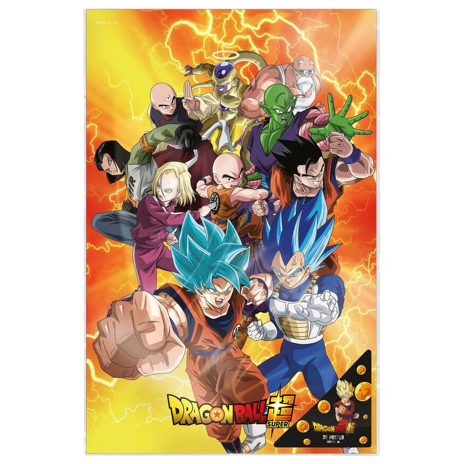 Dragon Ball Super 3D Poszter Survival Heroes 38 x 58 cm  termékfotó