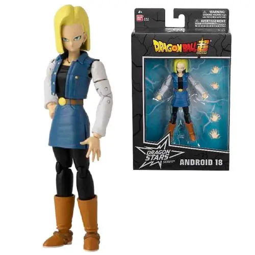 Dragon Ball Super Android 18 deluxe figura termékfotó