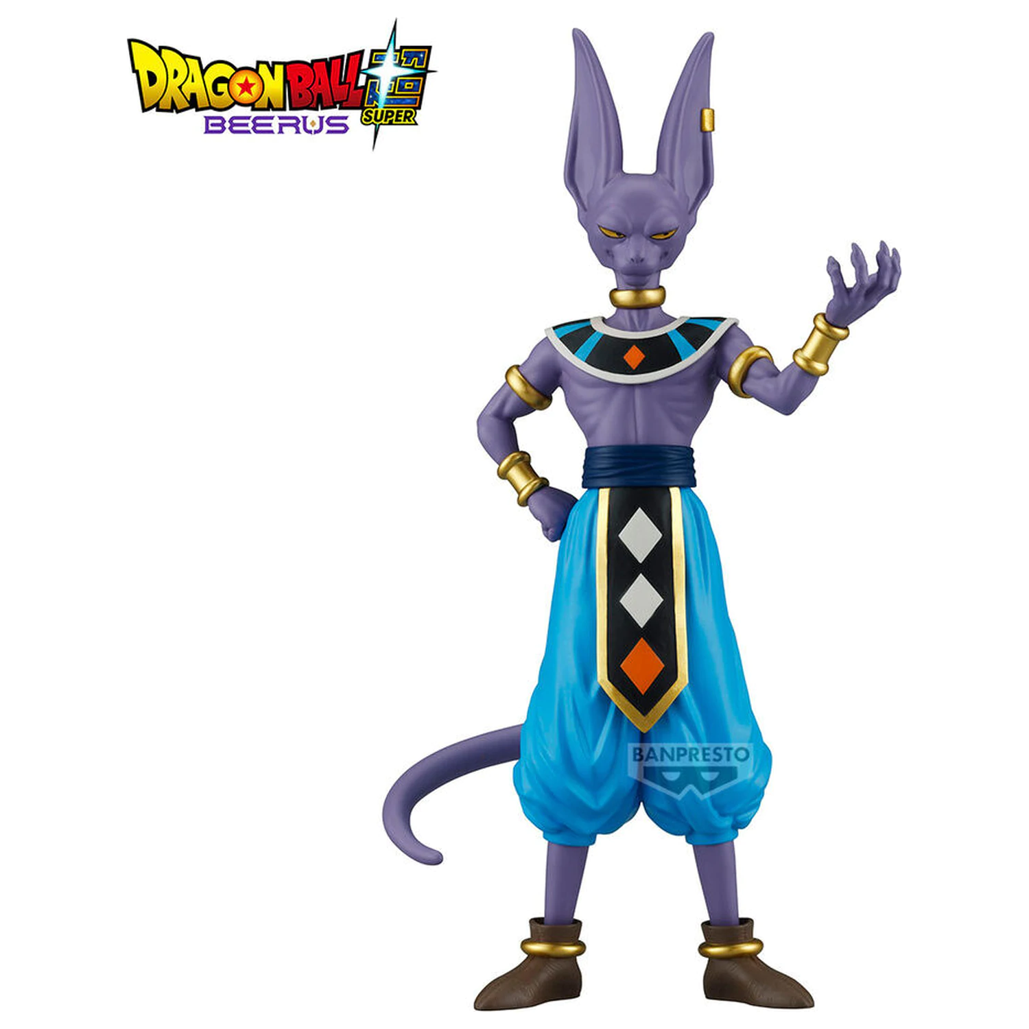 Dragon Ball Super Beerus Solid Edge Works Beerus figura 20cm termékfotó