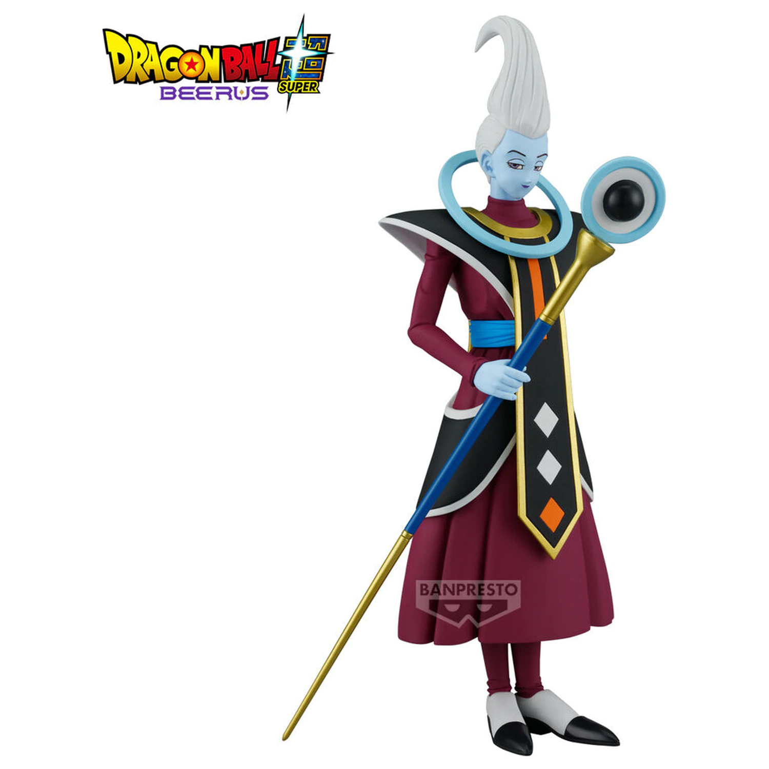 Dragon Ball Super Beerus Solid Edge Works Whis figura 22cm termékfotó