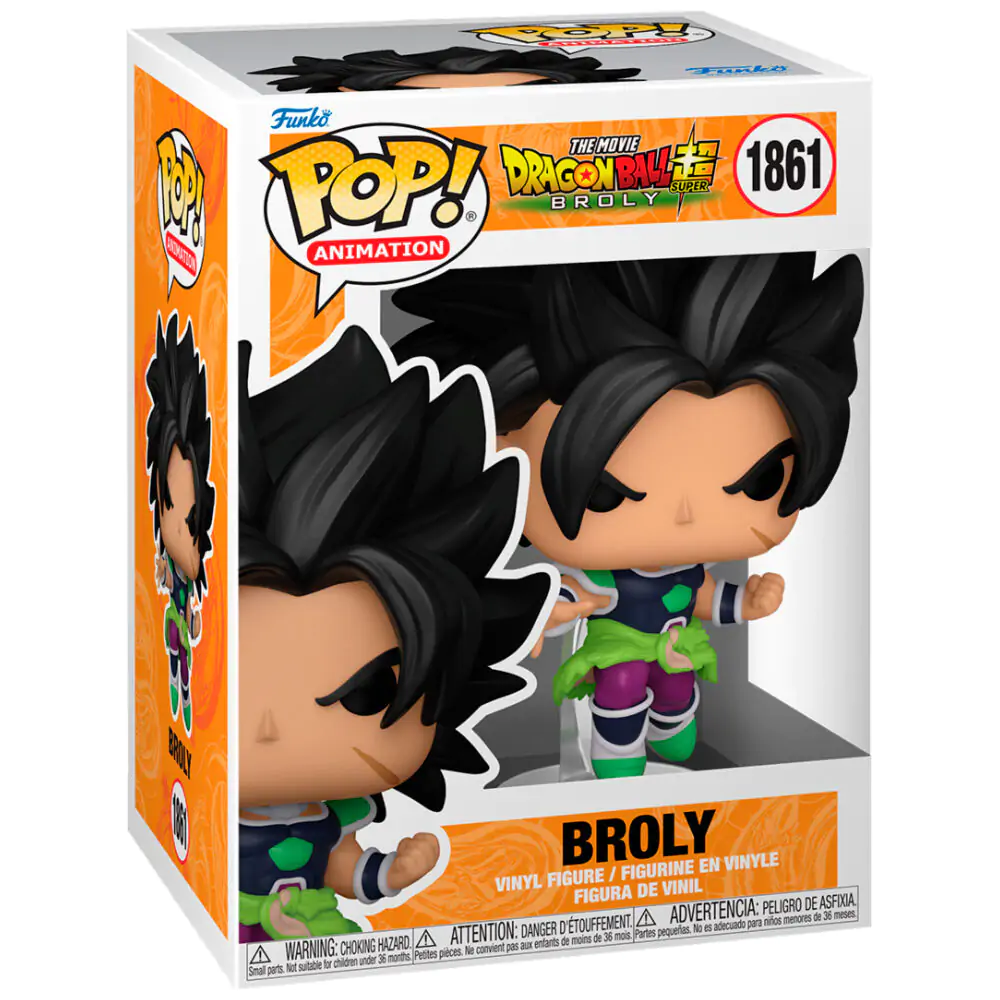 Dragon Ball Super: Broly Funko POP! Animation Vinyl figura Broly 9 cm termékfotó
