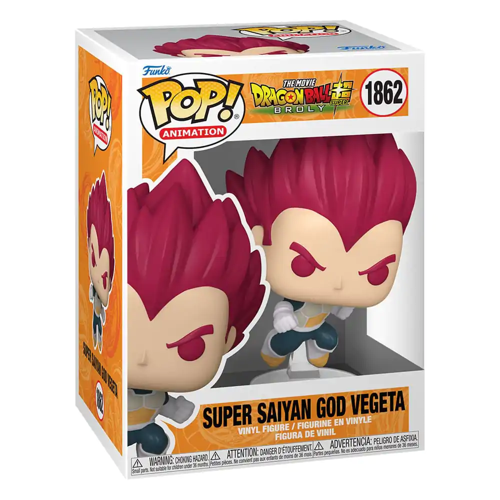 Dragon Ball Super: Broly Funko POP! Animation Vinyl figura SSG Vegeta 9 cm termékfotó