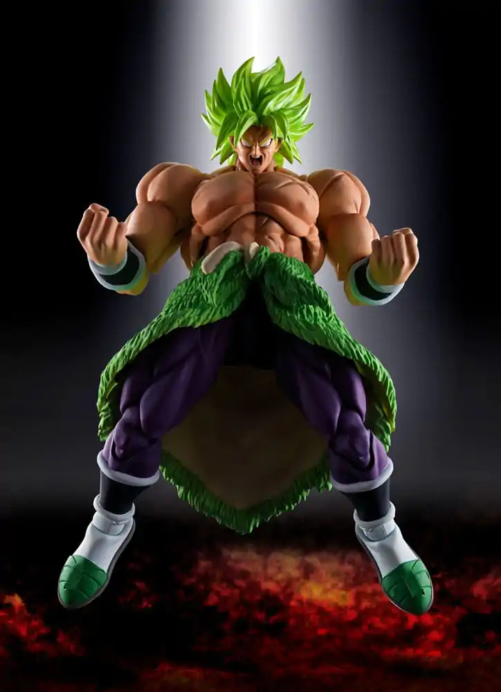 Dragon Ball Super Broly S.H. Figuarts akciófigura Szuper Csillagharcos Broly Fullpower 22 cm termékfotó