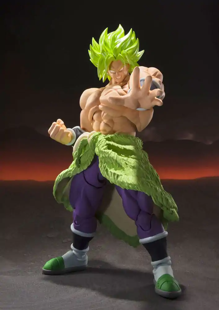 Dragon Ball Super Broly S.H. Figuarts akciófigura Szuper Csillagharcos Broly Fullpower 22 cm termékfotó