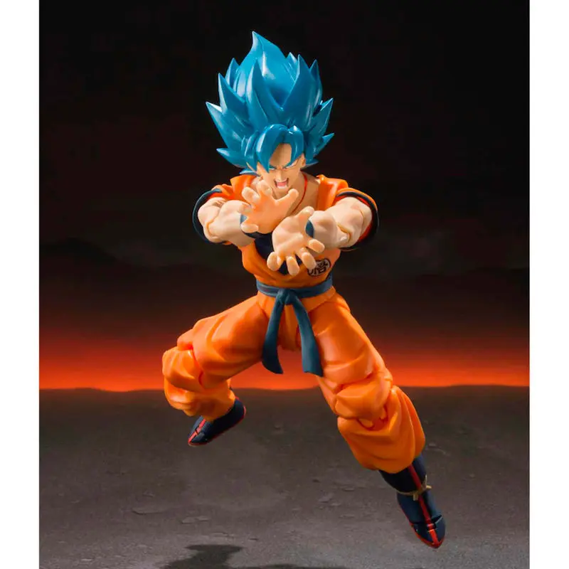 Dragon Ball Super Broly S.H. Figuarts Action Figure Super Saiyan God Super Saiyan Goku Super 14 cm termékfotó