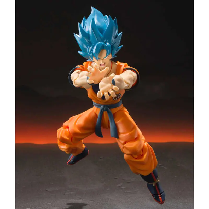 Dragon Ball Super Broly S.H. Figuarts Action Figure Super Saiyan God Super Saiyan Goku Super 14 cm termékfotó