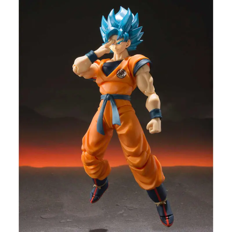 Dragon Ball Super Broly S.H. Figuarts Action Figure Super Saiyan God Super Saiyan Goku Super 14 cm termékfotó