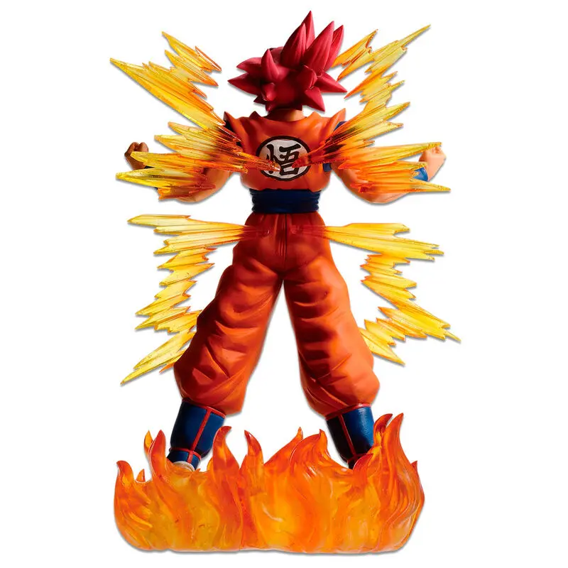 Dragon Ball Super Dokkan Battle 6th Anniversary SS God Goku Ichibansho figura 20cm termékfotó