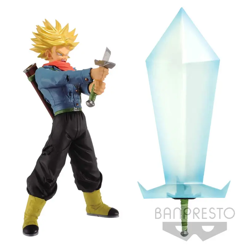 Dragon Ball Super Final Hope Slash Szuper Csillagharcos 2 Trunks &amp; Blade of Hope 2 db-os figurák 24cm termékfotó