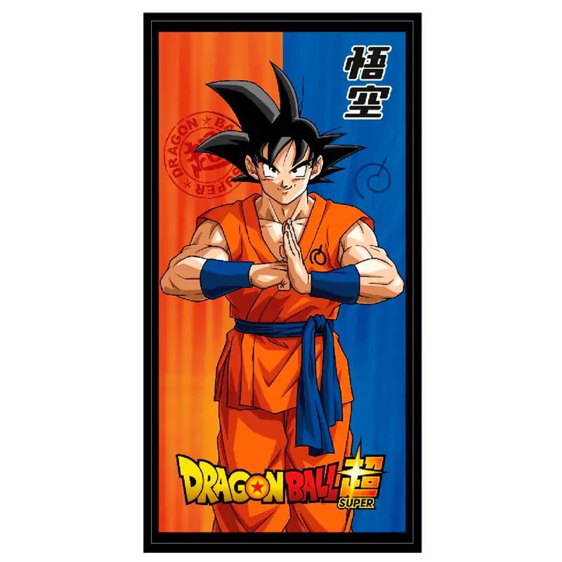 Dragon Ball Super Goku microfibre beach towel termékfotó