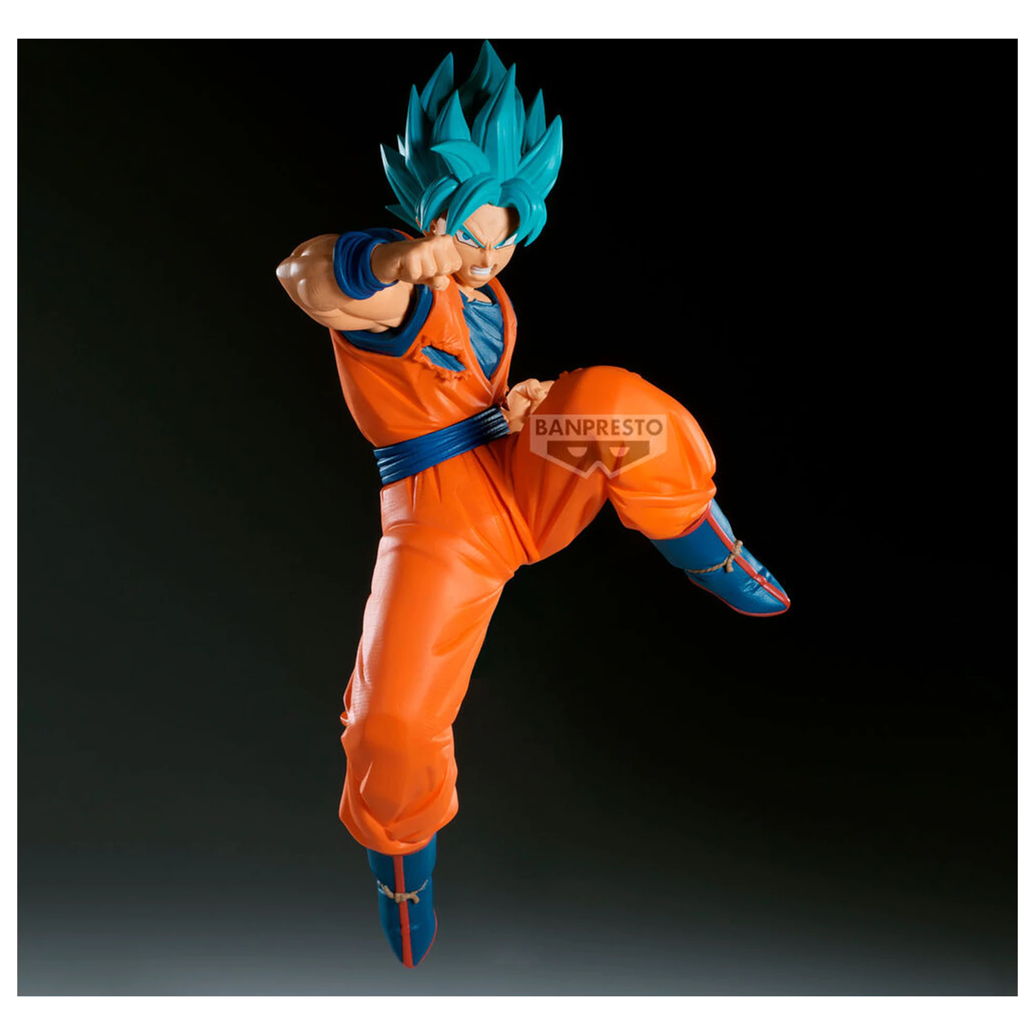 Dragon Ball Super Match Makers Son Goku Szuper Saiyan Blue figura 22cm termékfotó