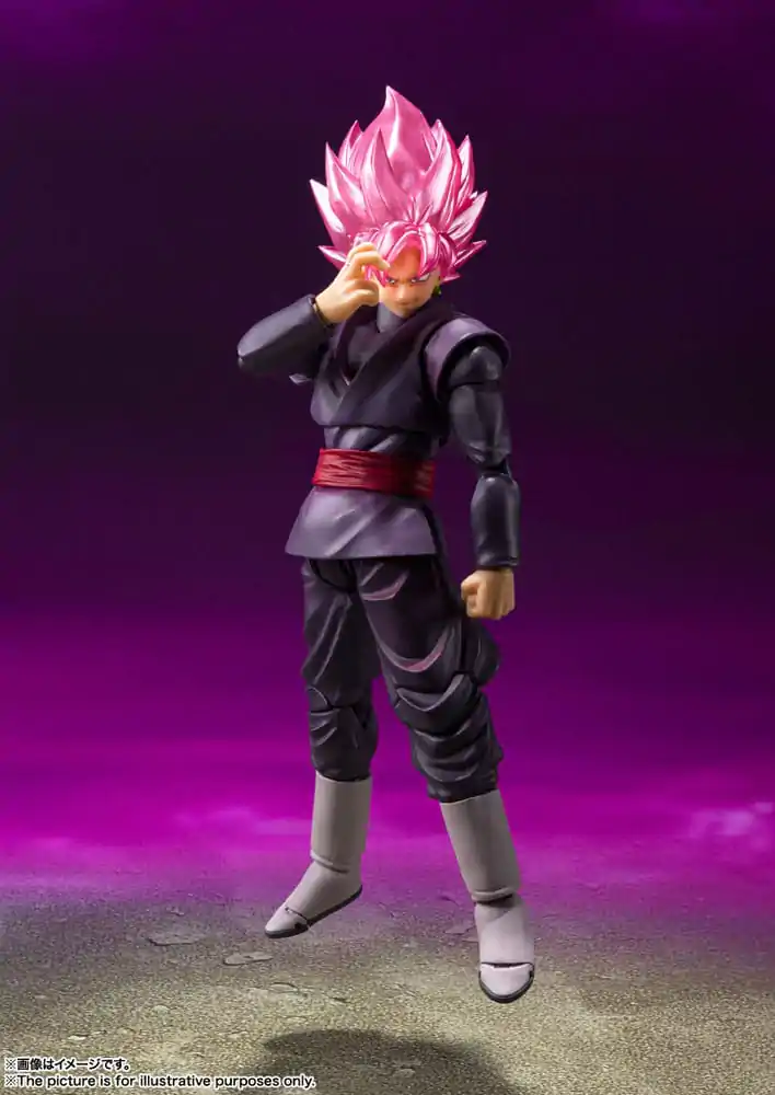Dragon Ball Super S.H. Figuarts akciófigura Goku Black - Super Saiyan Rose Reissue 14 cm termékfotó