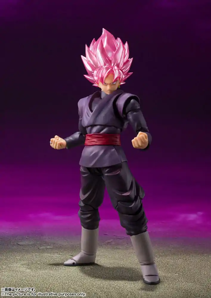 Dragon Ball Super S.H. Figuarts akciófigura Goku Black - Super Saiyan Rose Reissue 14 cm termékfotó