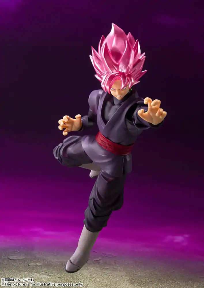 Dragon Ball Super S.H. Figuarts akciófigura Goku Black - Super Saiyan Rose Reissue 14 cm termékfotó