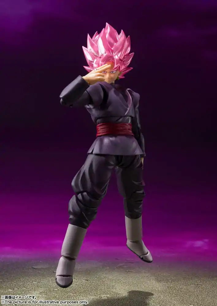 Dragon Ball Super S.H. Figuarts akciófigura Goku Black - Super Saiyan Rose Reissue 14 cm termékfotó