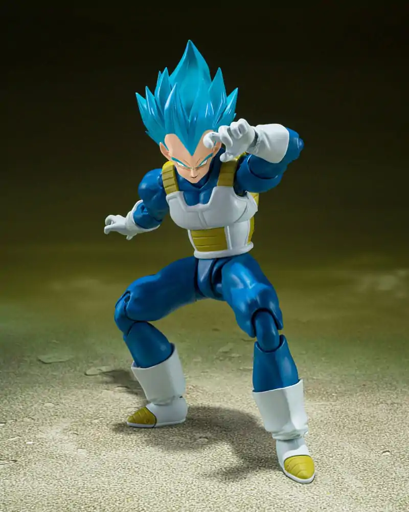 Dragon Ball Super S.H. Figuarts akciófigura Super Saiyan God Super Saiyan Vegeta -Unwavering Saiyan Pride- 14 cm termékfotó