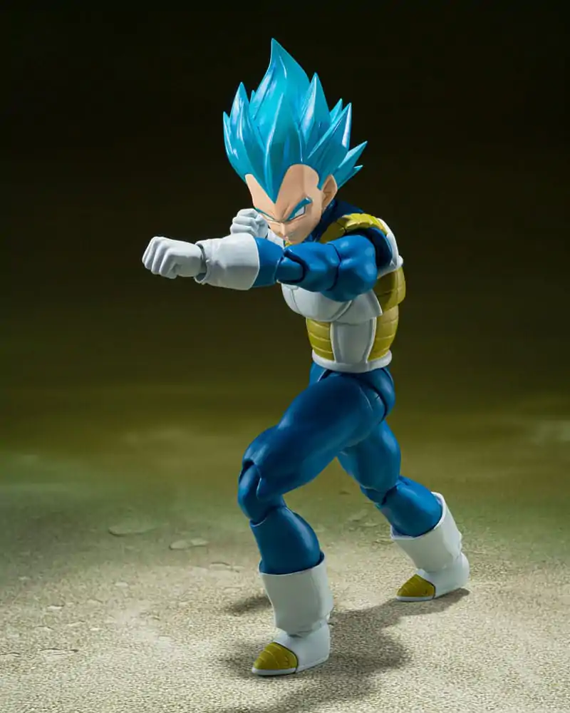 Dragon Ball Super S.H. Figuarts akciófigura Super Saiyan God Super Saiyan Vegeta -Unwavering Saiyan Pride- 14 cm termékfotó