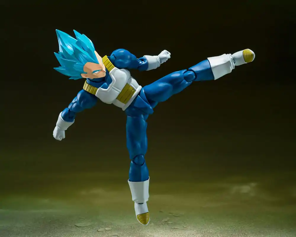 Dragon Ball Super S.H. Figuarts akciófigura Super Saiyan God Super Saiyan Vegeta -Unwavering Saiyan Pride- 14 cm termékfotó