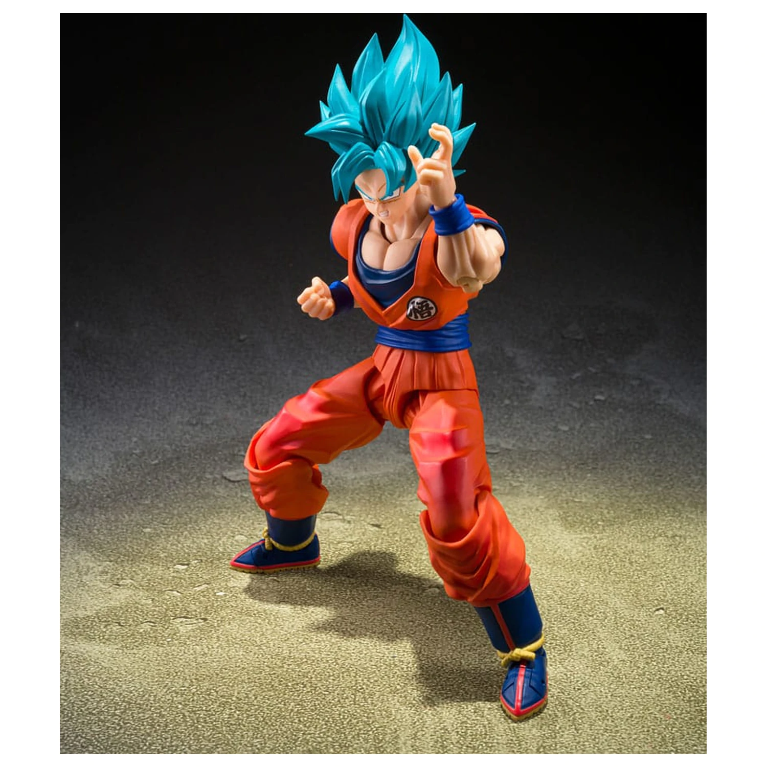 Dragon Ball Super S.H.Figuarts akciófigura Super Saiyan God Super Son Guko (Blue power transcending Limits) 15 cm     termékfotó