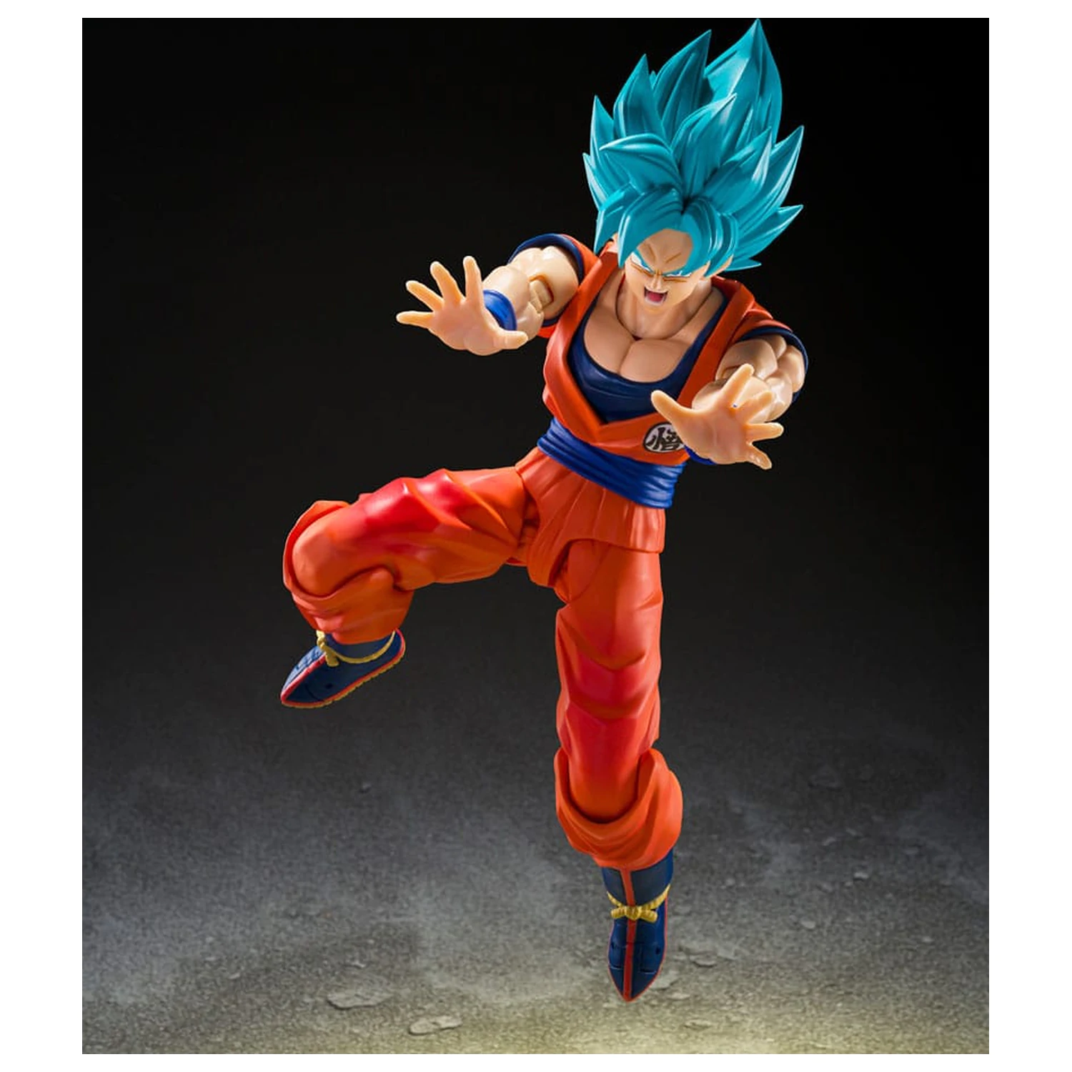 Dragon Ball Super S.H.Figuarts akciófigura Super Saiyan God Super Son Guko (Blue power transcending Limits) 15 cm     termékfotó