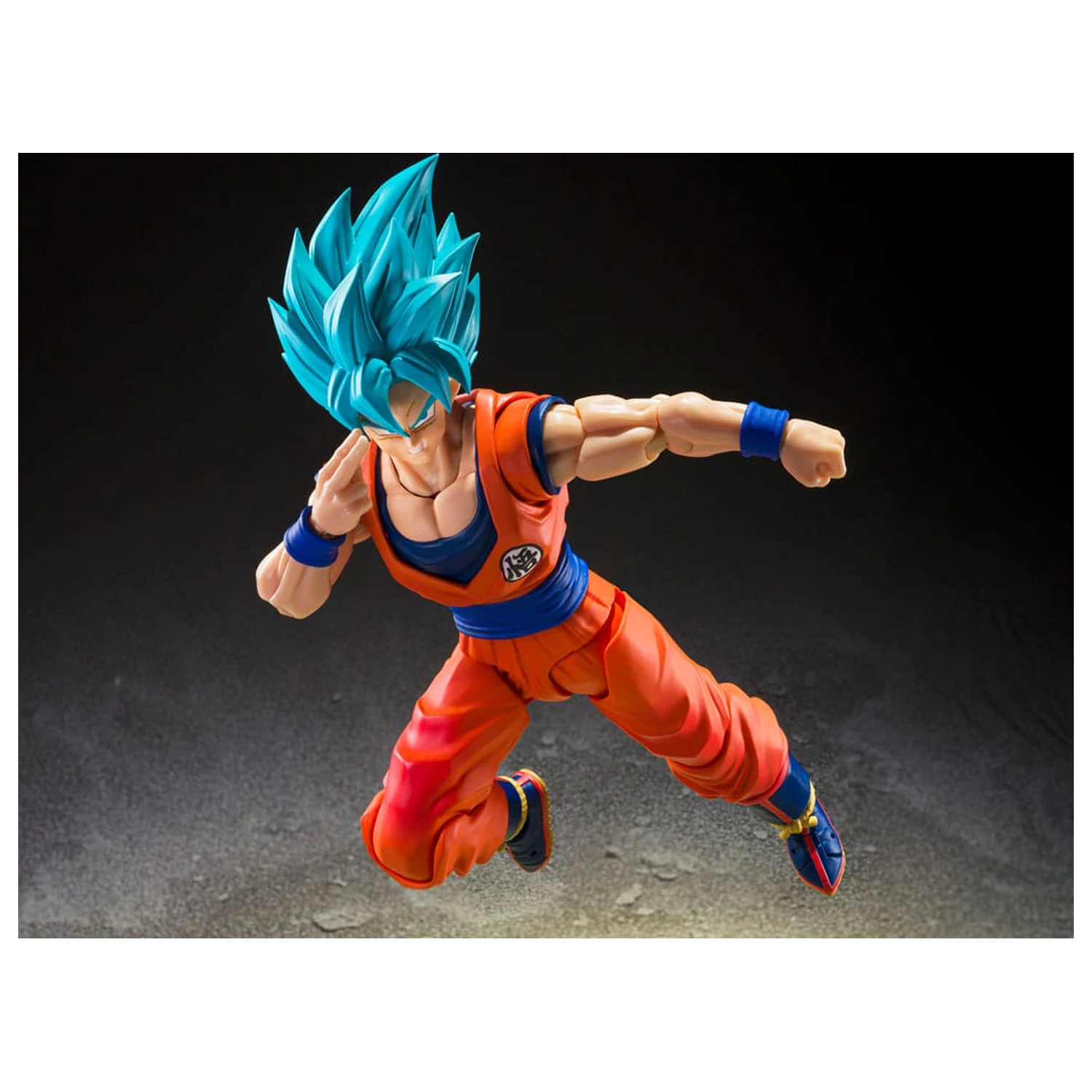 Dragon Ball Super S.H.Figuarts akciófigura Super Saiyan God Super Son Guko (Blue power transcending Limits) 15 cm     termékfotó
