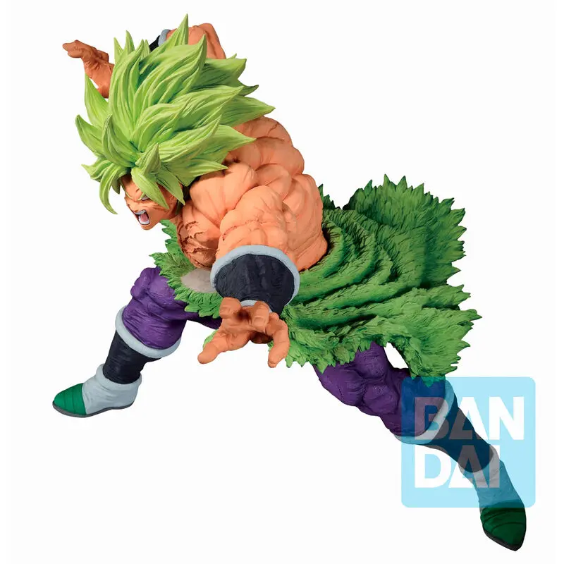 Dragon Ball Super Saiyan Broly Full Power Back To The Film Ichibansho figura 23cm termékfotó