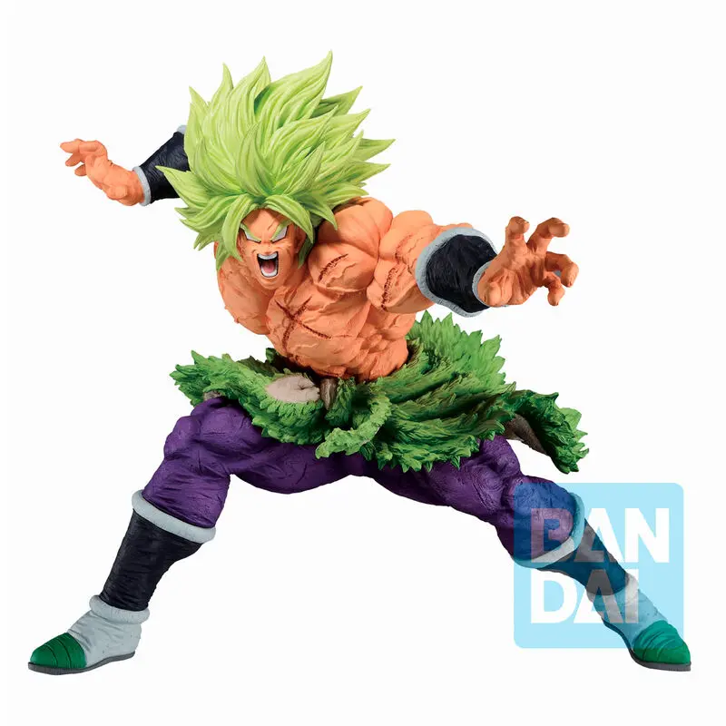 Dragon Ball Super Saiyan Broly Full Power Back To The Film Ichibansho figura 23cm termékfotó