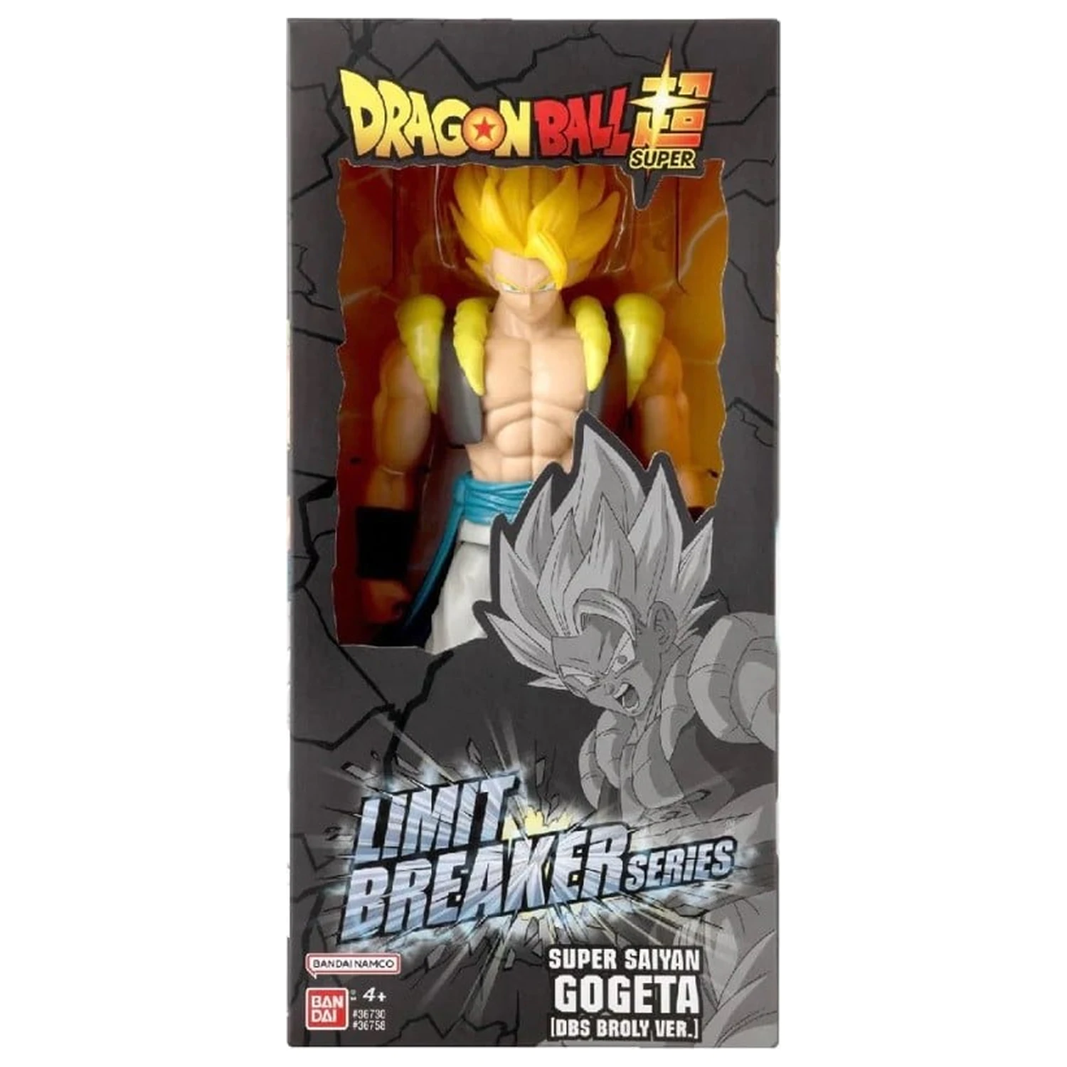 Dragon Ball Super Saiyan Gogeta Giant figura Limit Breaker 30cm termékfotó